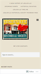Mobile Screenshot of leslievillehistory.com